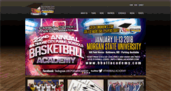 Desktop Screenshot of bballacademy.com