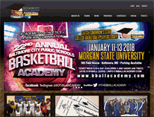 Tablet Screenshot of bballacademy.com